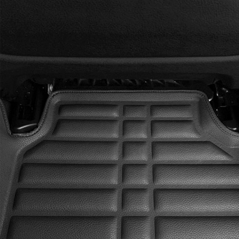 Enhance Your Toyota Fortuner with Premium Black 5D Floor Mats - Durable and Stylish!