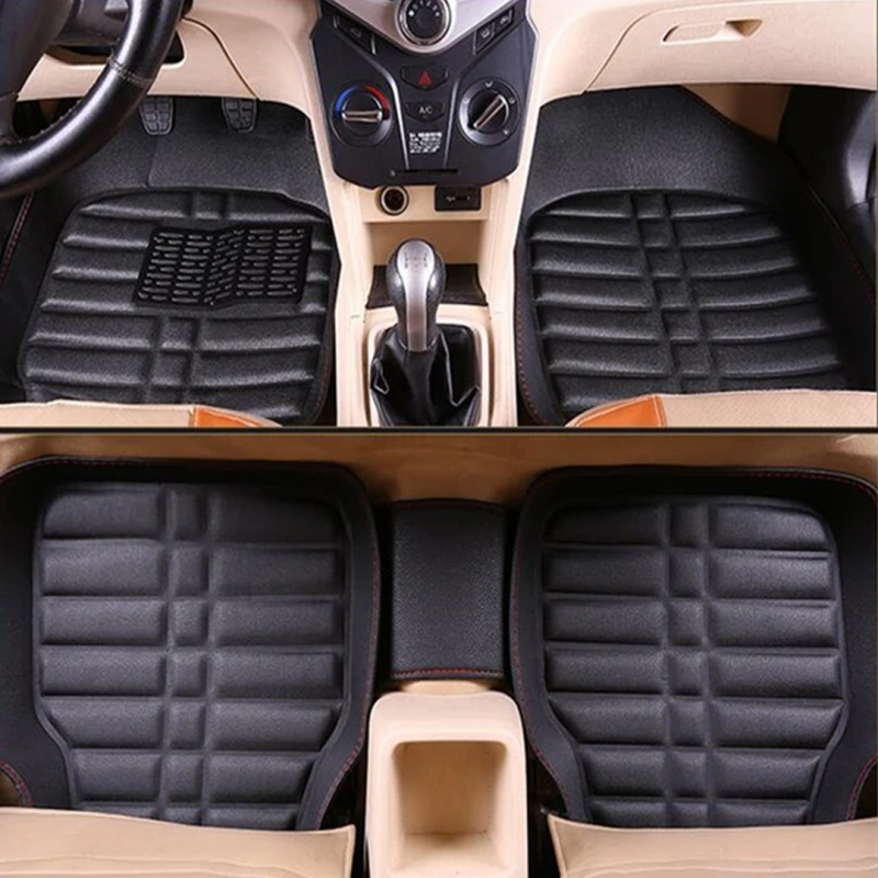 Upgrade Your Drive with Honda VEZEL 5D Floor Mats in Sleek Black | Custom Fit, Premium Quality Car Mats
