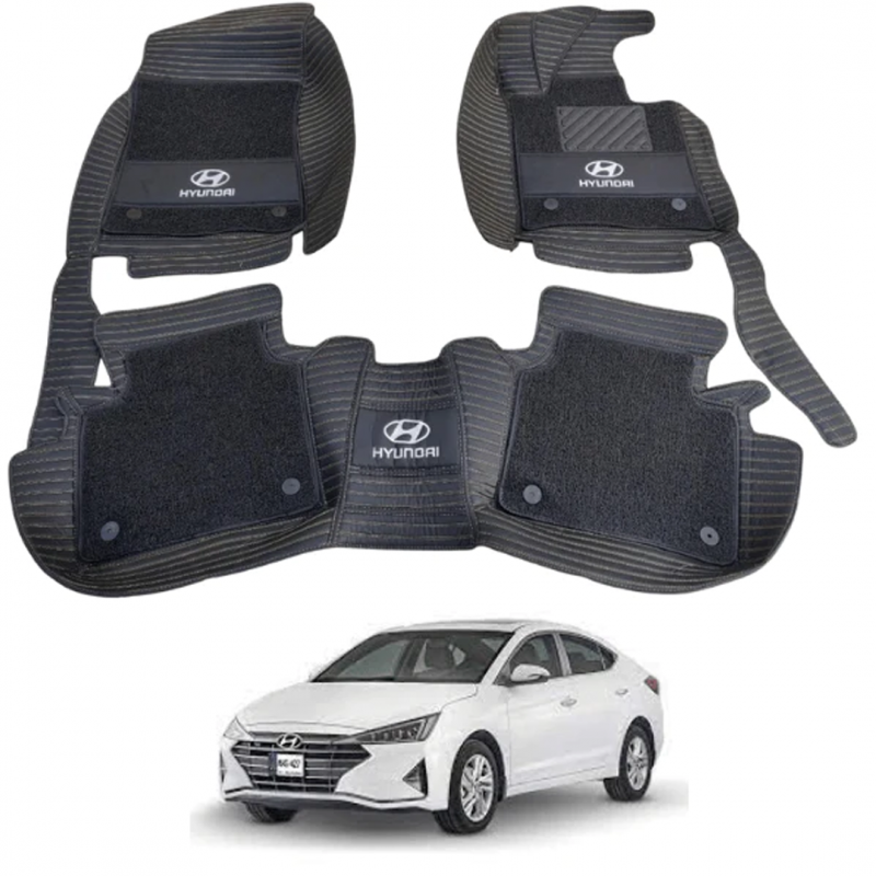 Enhance Your Hyundai Elantra with 11D Floor Mats - Premium Car Mats for Ultimate Style and Protection