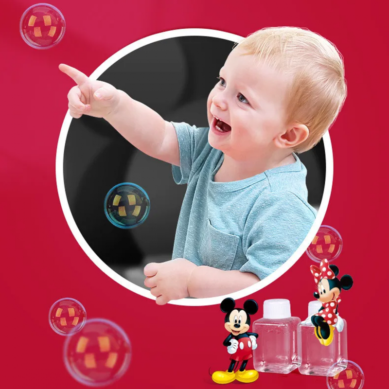 Capture Smiles with Mickey Mouse Bubble Camera - Fun Photography for Kids