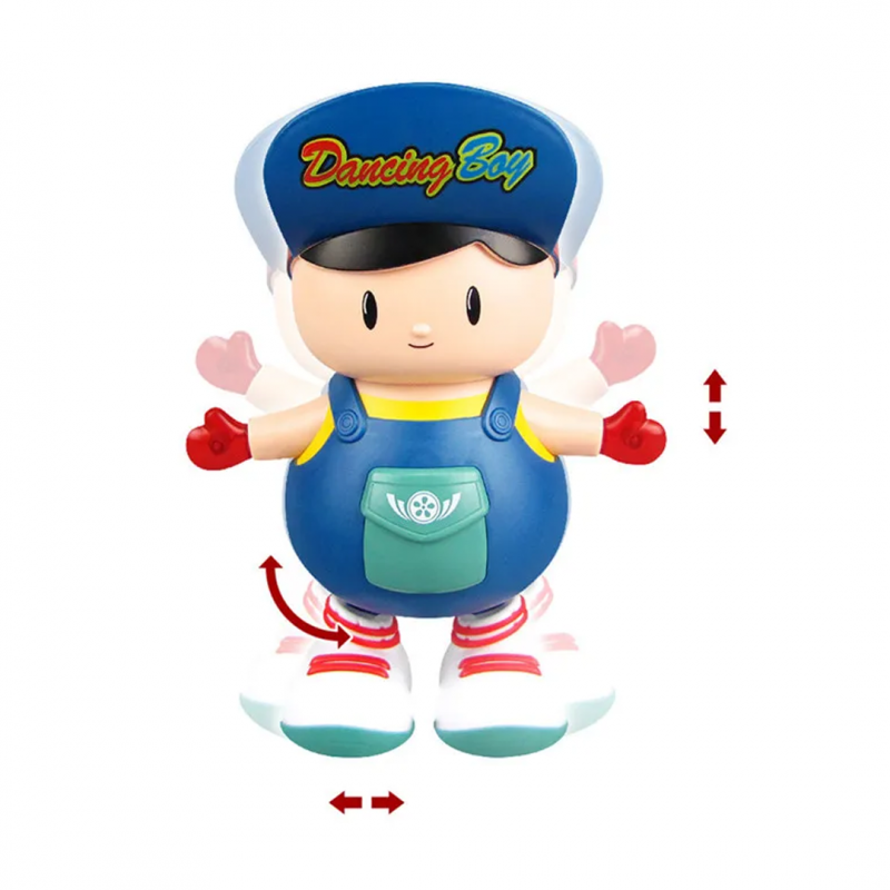 Electric Dancing Boy Doll - Interactive Musical Toy Doll - Shopright.pk