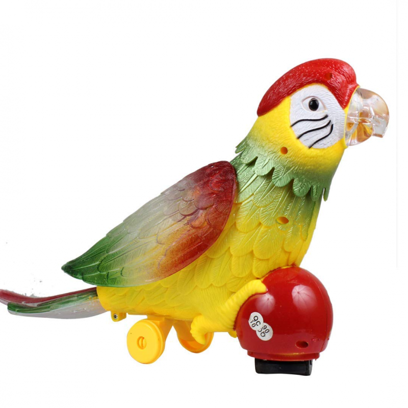 Funny Electric Parrot - Interactive Talking Toy Parrot - Shopright.pk