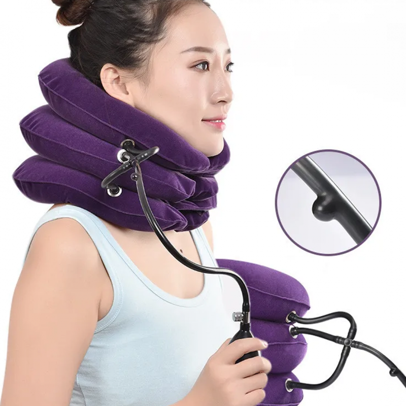 Relieve Neck Pain with Cervical Neck Traction Device | Travel and Fitness | Shopright.pk