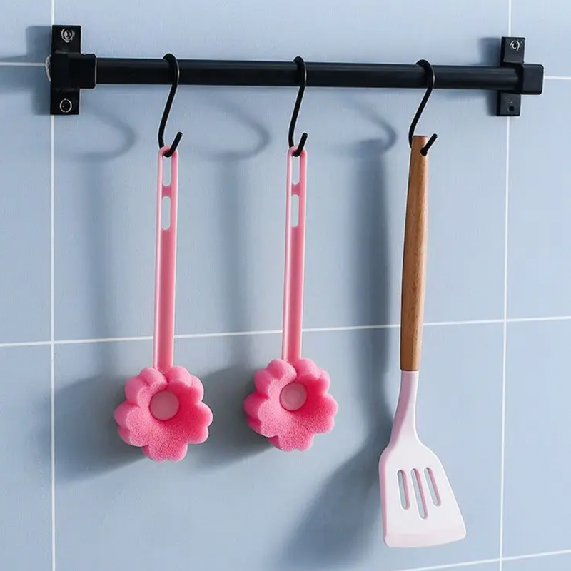 Flower Shaped Sponge Brush