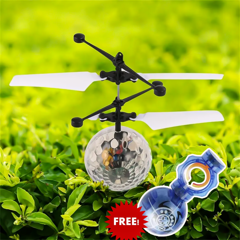 Get 2 for the Price of 1: Helicopter Orb Ball and Fingertip Magic Spin Ball – Shop Now at ShopRight