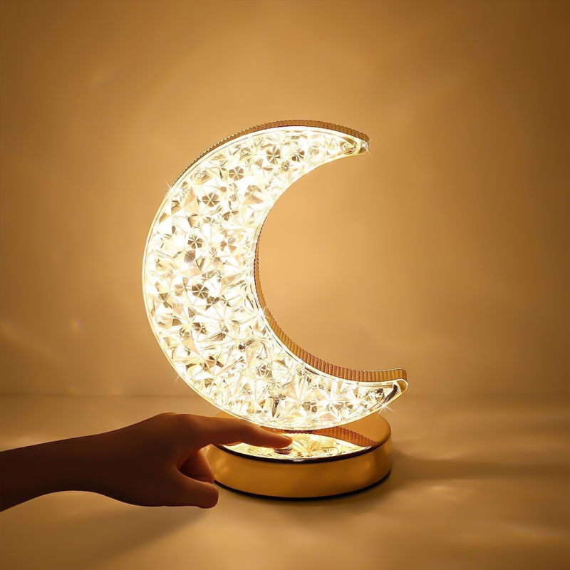 Moon Crystal Table Lamp