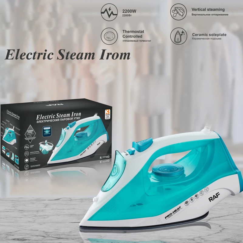 Efficient Household Steam Iron 3 Gear Multifunction Vertical Iron | Home Accessories | Shopright.pk