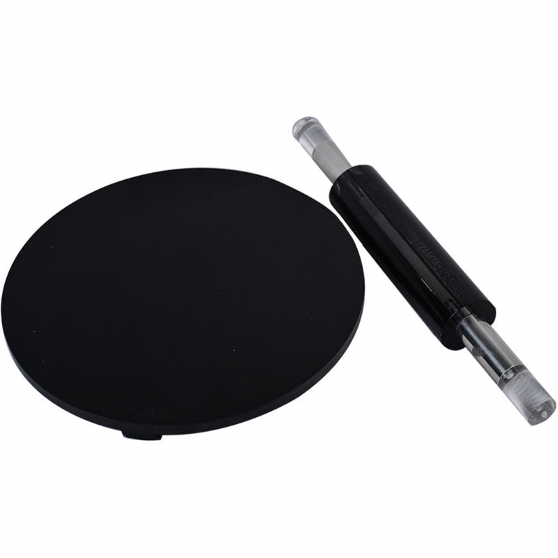 Acrylic Rolling Pin and Rolling Board Set