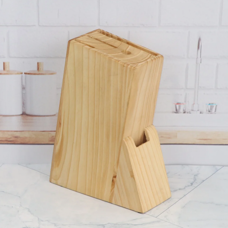 7pcs Knife Set with Wooden Block