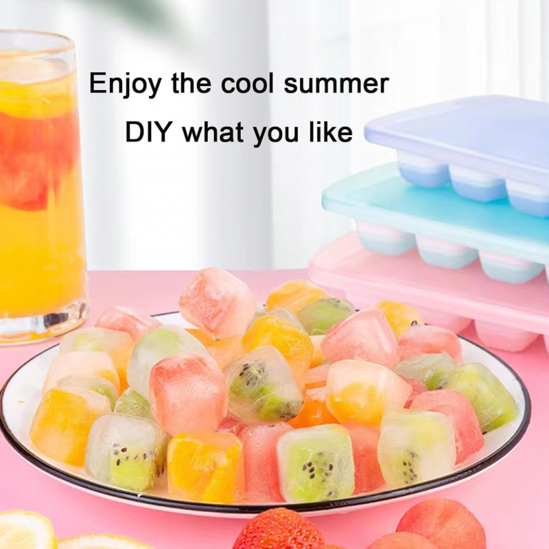 Convenient Small Ice Cube Trays with Lid | Kitchen Tools | Shopright.pk