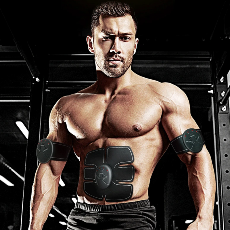 Wireless EMS Trainer Body Fitness Massager Belt Slimming
