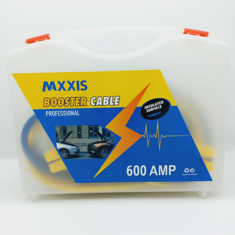 Maxxis Heavy Duty Car Booster Cable Jumper Start Wires 600AMP | Car Accessories | Shopright.pk