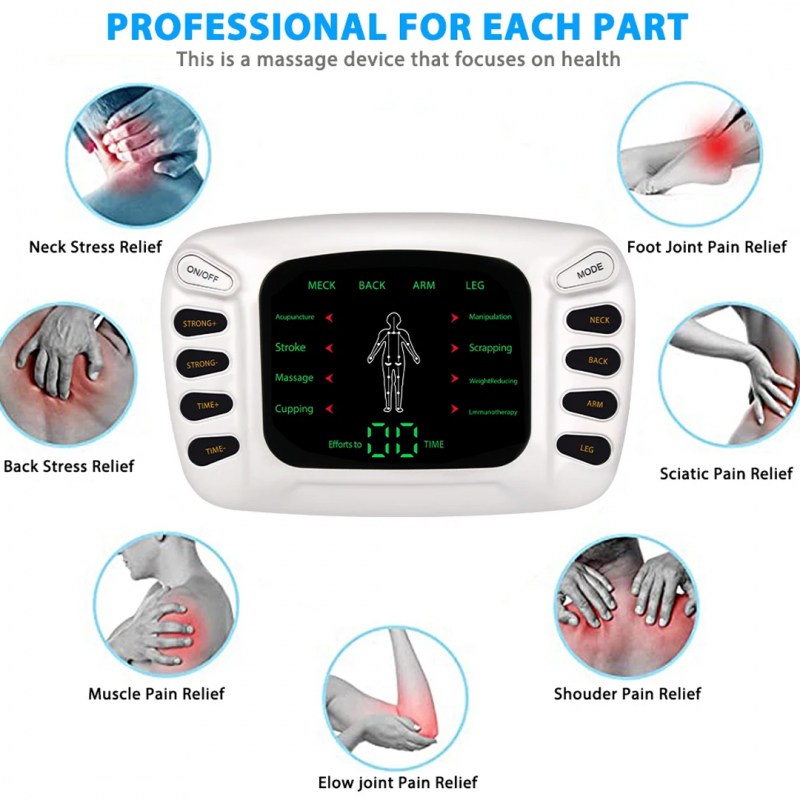 Experience Relief with Electrical Compex Muscle Stimulator | Massager | Shopright.pk