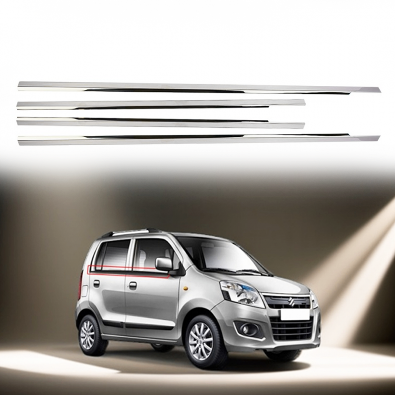 Suzuki Wagon R with Chrome Weather Strips | Car Accessories | Shopright.pk