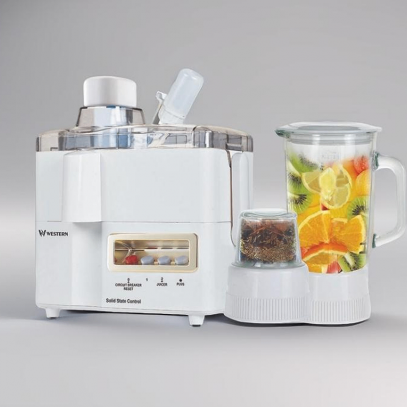 Western 3 in 1 Juicer Blender Dry Mill W-707