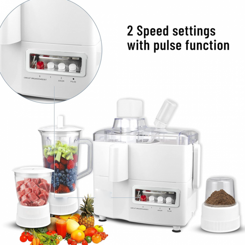 National Juicer, Blender, Grinder and Chopper 4 in 1 AQ-914