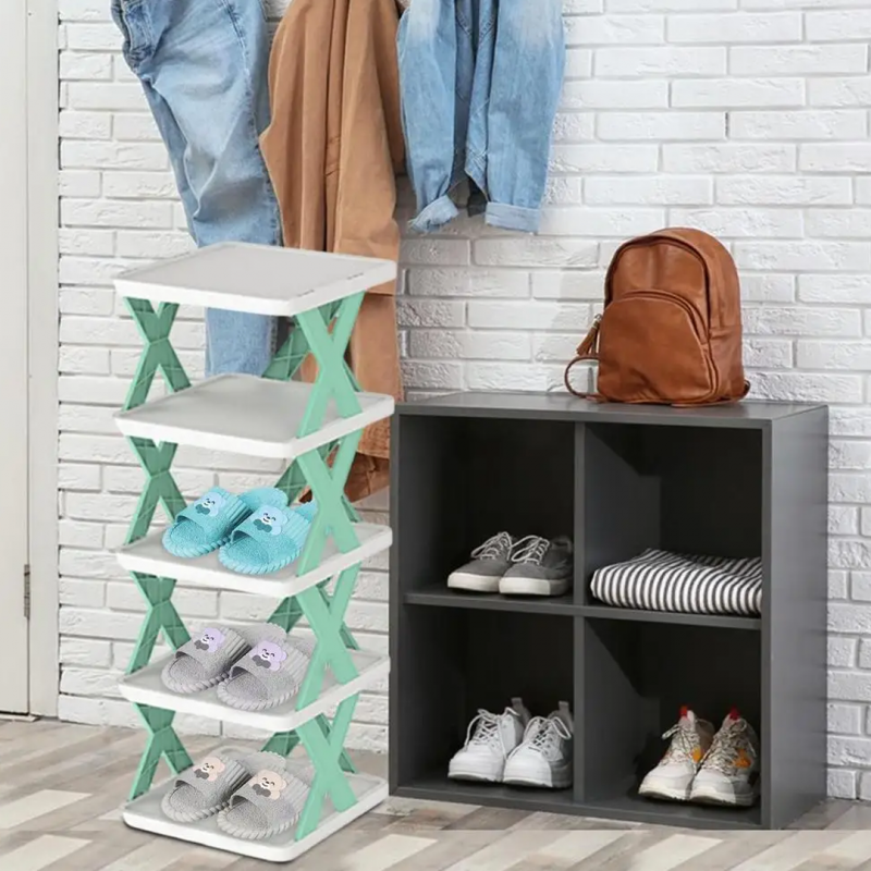 05 Layers Stackable Shoe Rack | Home Accessories | Shopright.pk