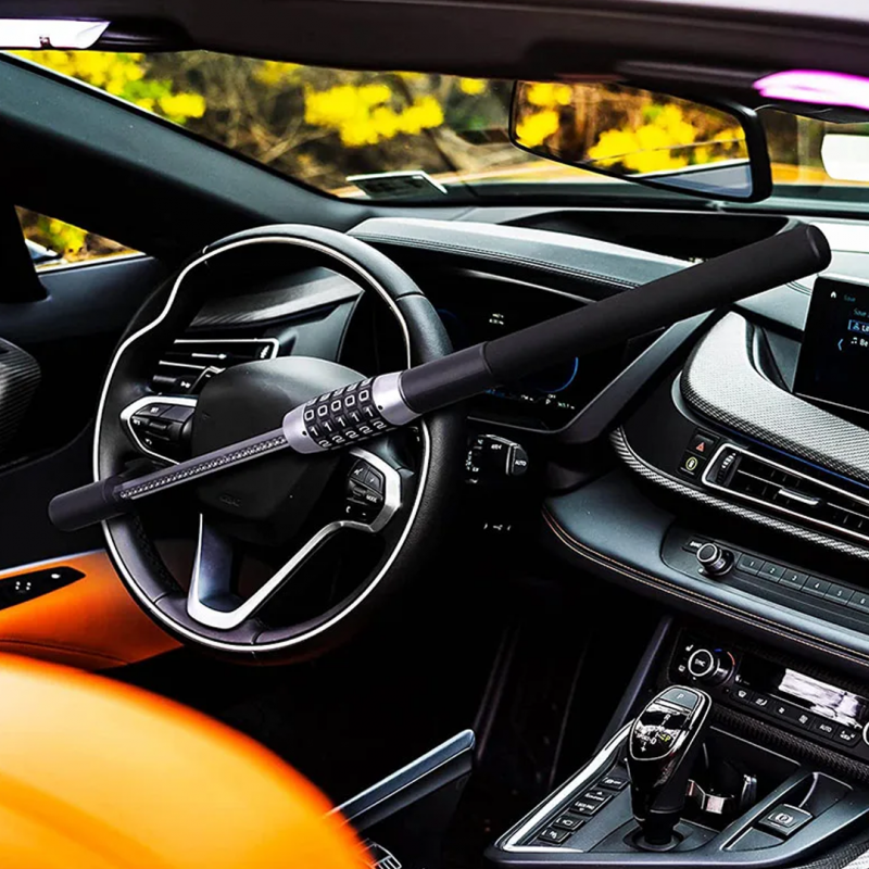 Password Steering Wheel Anti Theft Lock | Car Accessories | Shopright.pk
