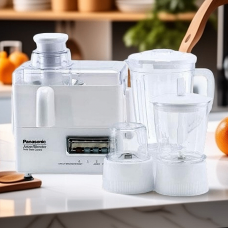 Panasonic 4 in 1 Juicer Blender Grinder Machine | Kitchen Tools | Shopright.pk