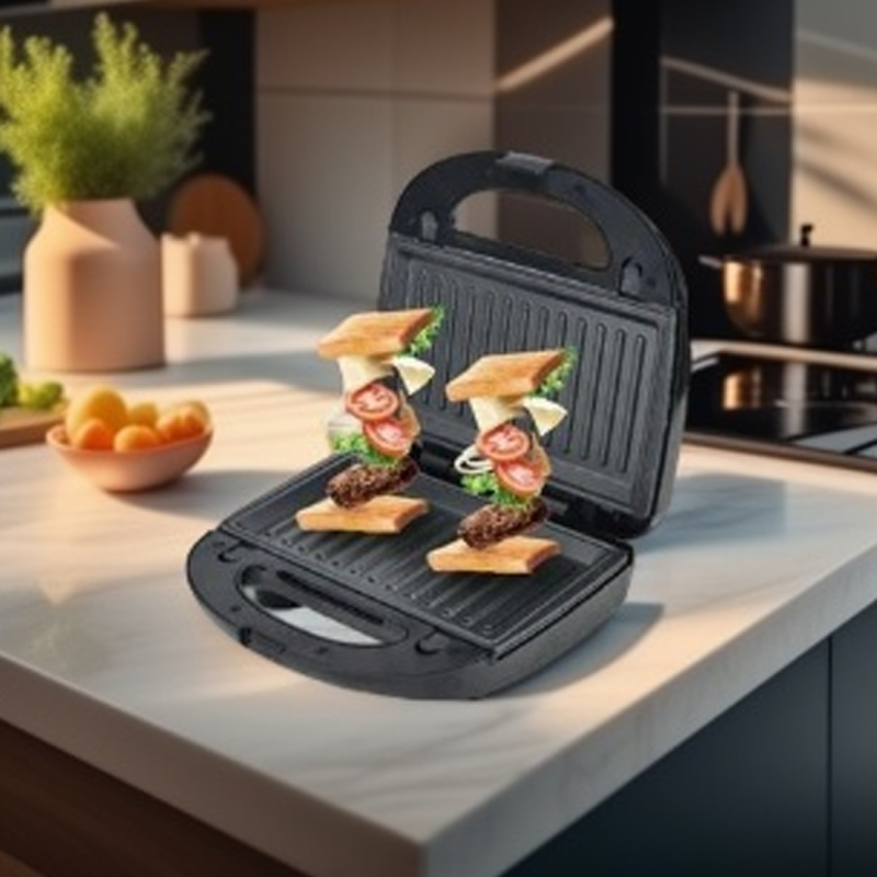 Make Delicious Sandwiches with RAF Sandwich Maker R-237S | Kitchen Tools | Shopright.pk
