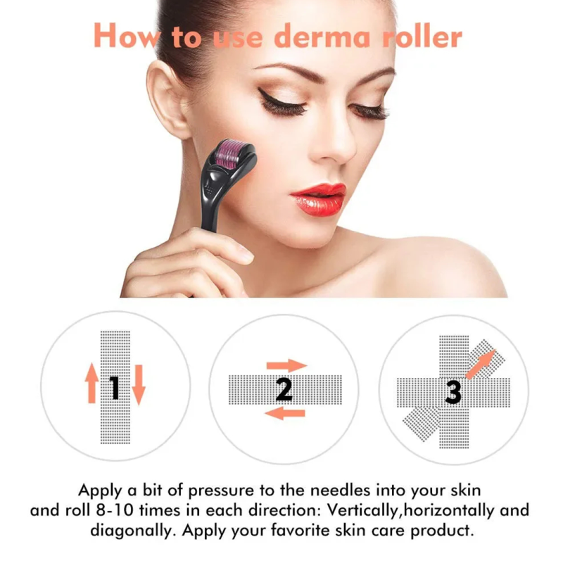 Derma Roller - Smoothen Skin & Reduce Fine Lines