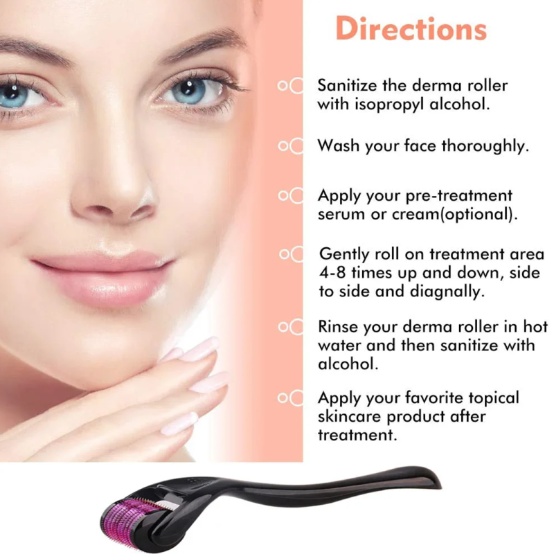 Derma Roller - Smoothen Skin & Reduce Fine Lines