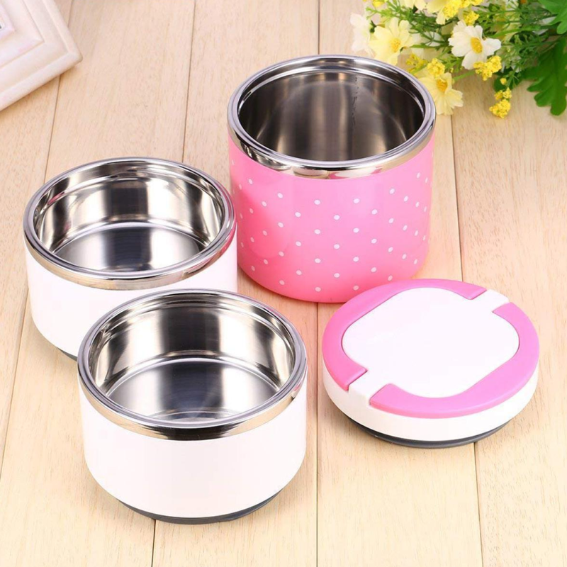 Keep Lunch Fresh with Japanese Stainless Steel Insulated Bento Box | Kitchen Tools | Shopright.pk