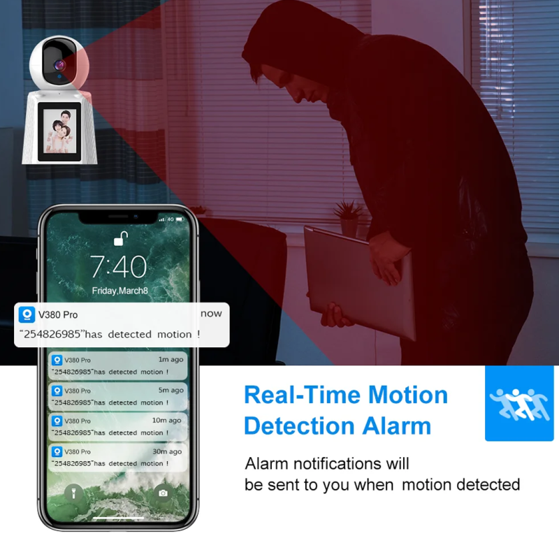 HBS-1538 WiFi Video Calling Camera 2MP (1080P) | V380 APP | Cameras | Shopright.pk