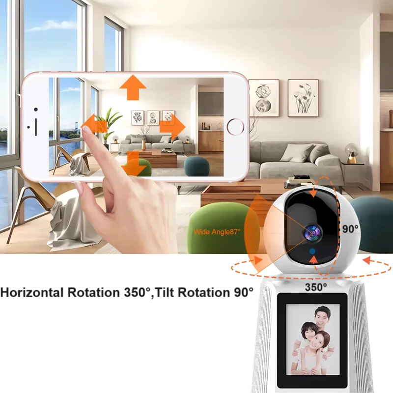 HBS-1538 WiFi Video Calling Camera 2MP (1080P) | V380 APP | Cameras | Shopright.pk
