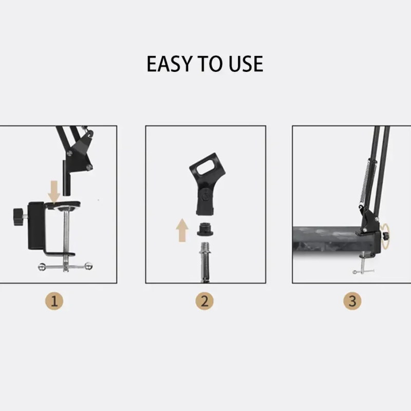 SYGA 35 Metal Cantilever Microphone Stand | Computer Accessories | Shopright.pk