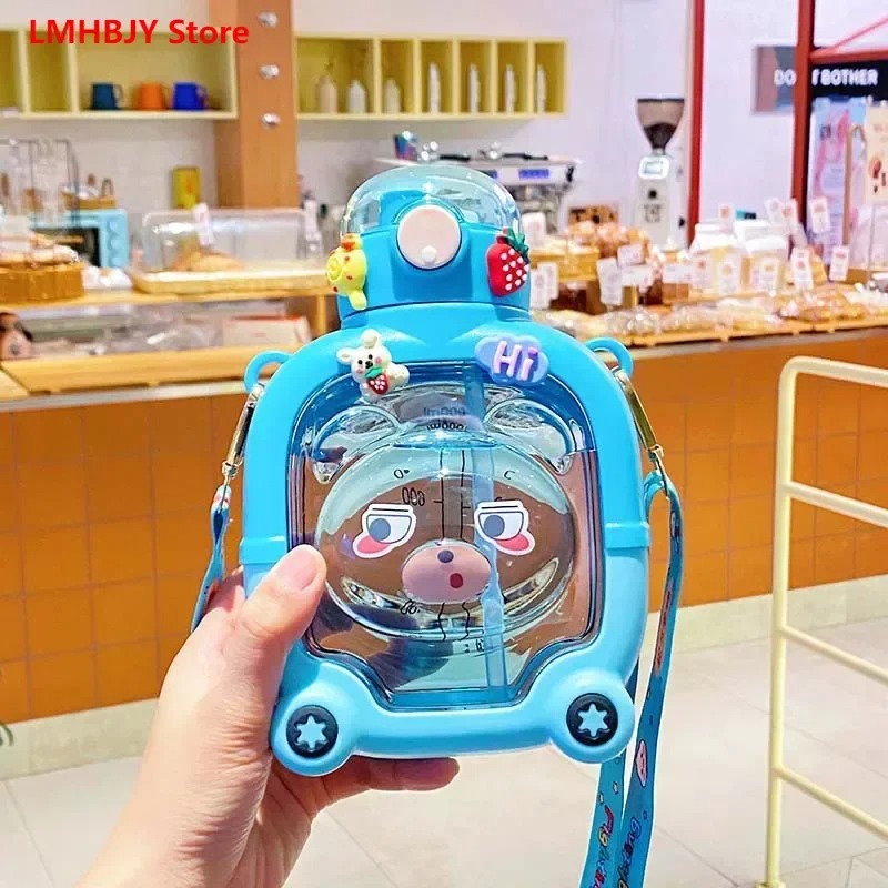Cute Bear Water Bottle for Kids | Travel and Fitness | Shopright.pk