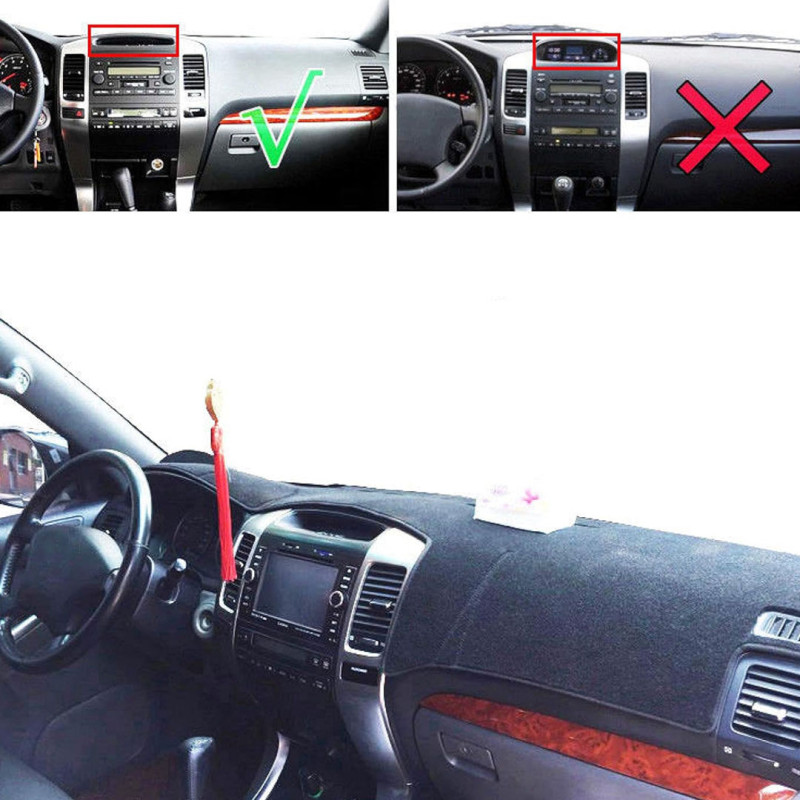 Toyota Land Cruiser Prado Dashboard Mat 2015 (Carpet)