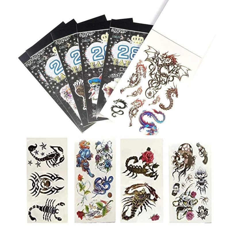 Temporary Tattoo Books for Kids