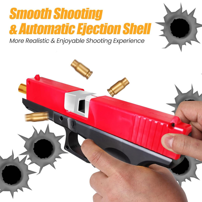 M1911 Soft Bullet Shell Ejecting Airsoft Toy Gun Pistol