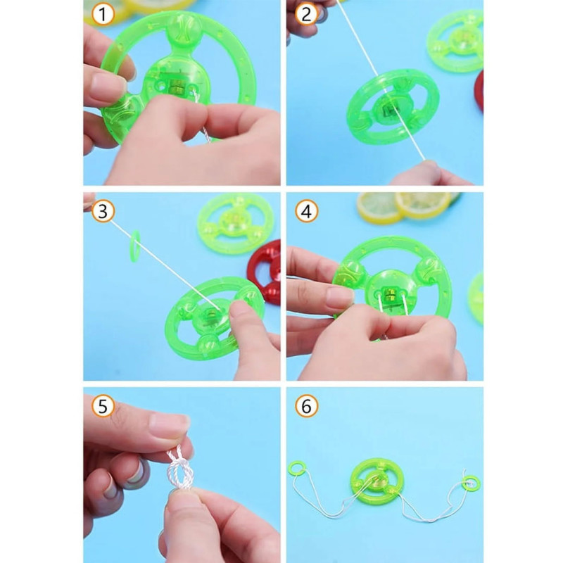 Hand Pull Rope Flywheel |Toys & Games | ShopRight.pk