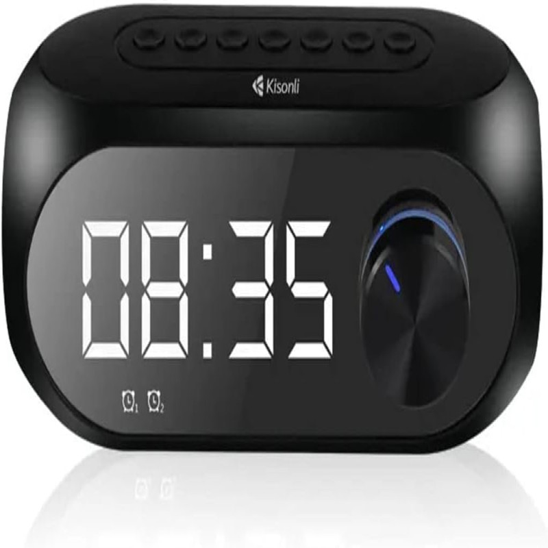 kisonli Lp-2s Rgb Speaker Alarm Clock Bluetooth