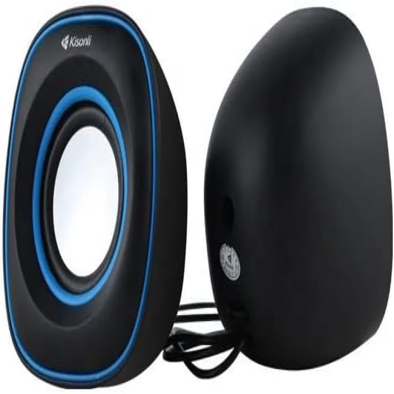 Kisonli V350 Mini Stereo Sound System Home Theater Speaker