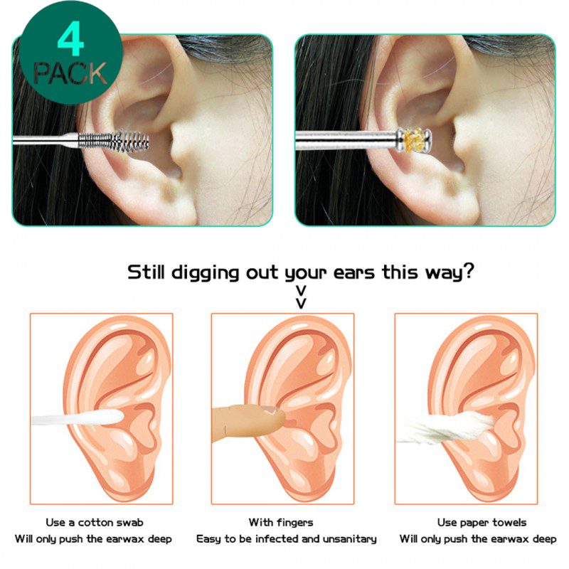Earwax Removal Kit Set Of 6 ( Pack Of 04 )