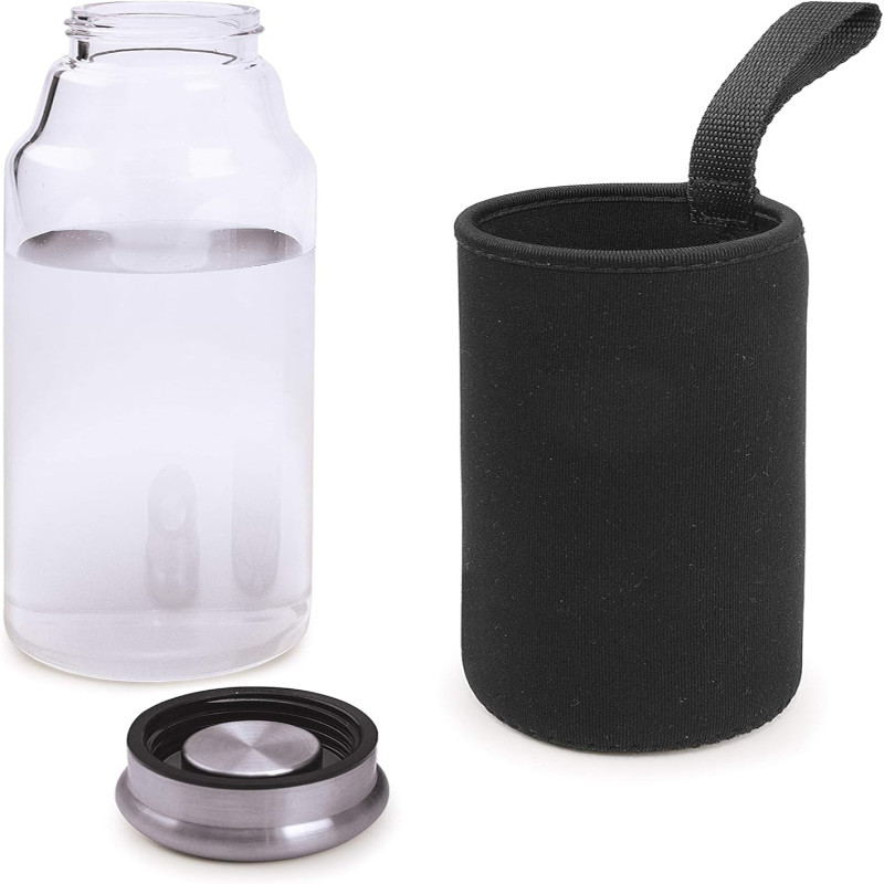 High Quality Glass Water Bottle Leak Proof