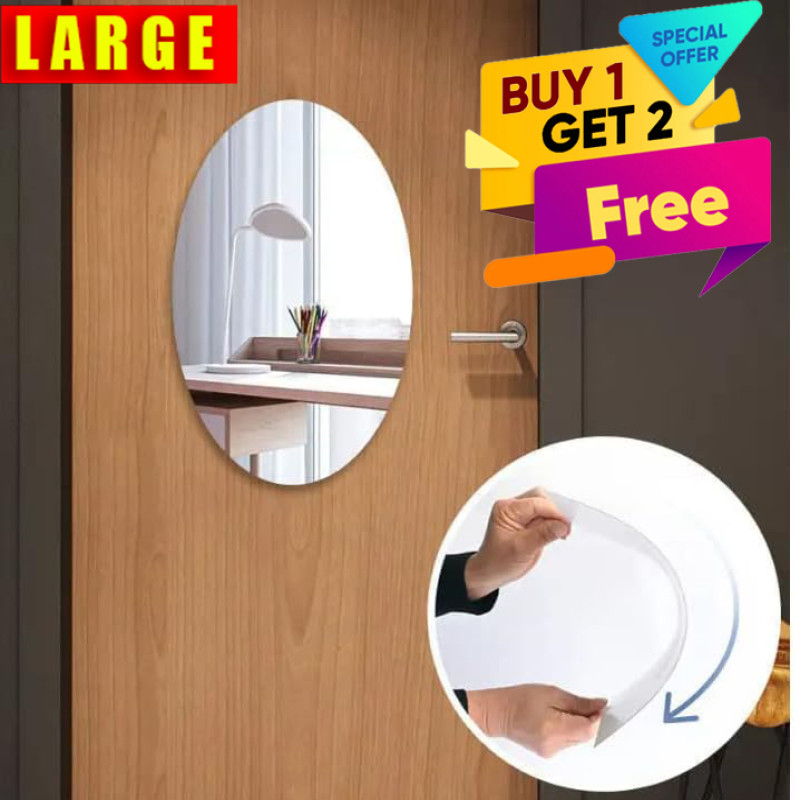 Acrylic Mirror Large  Buy 01 Get 02 Free