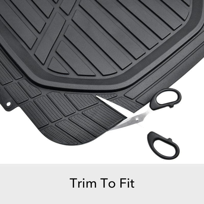 High Quality Car Pvc Floor Mats Black