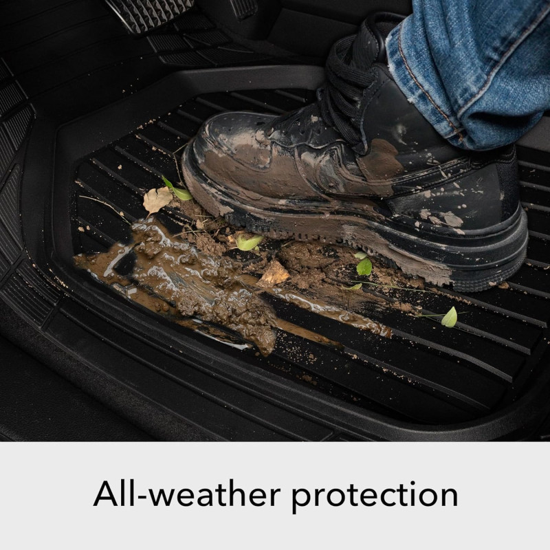 High Quality Car Pvc Floor Mats Black