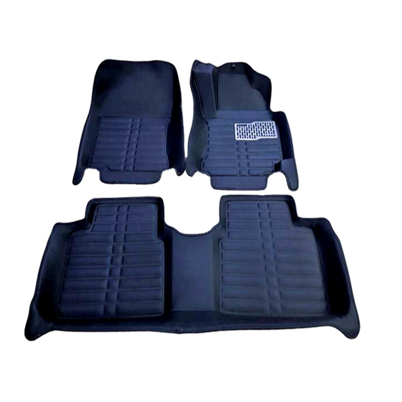 Car 5d Floor Mats Toyota Aqua 2012-2021 Mat Black Color
