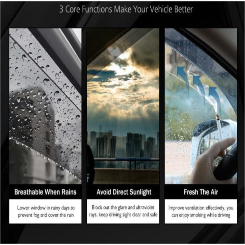 Kia Picanto Premium Airpress Sunvisor Chrome