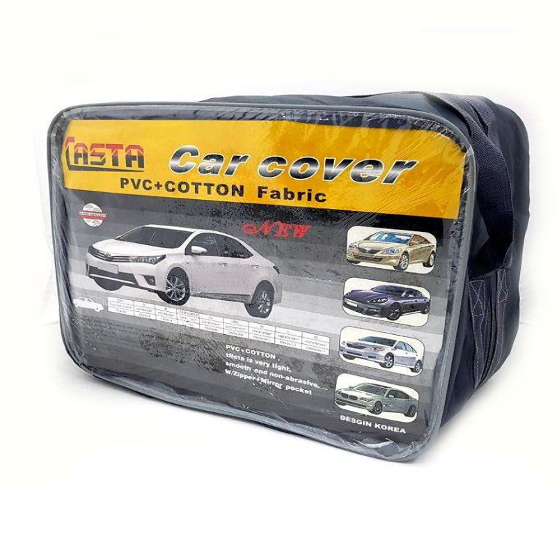 Car Cover Daihatsu Mira PVC & Cotton Fabric S Size