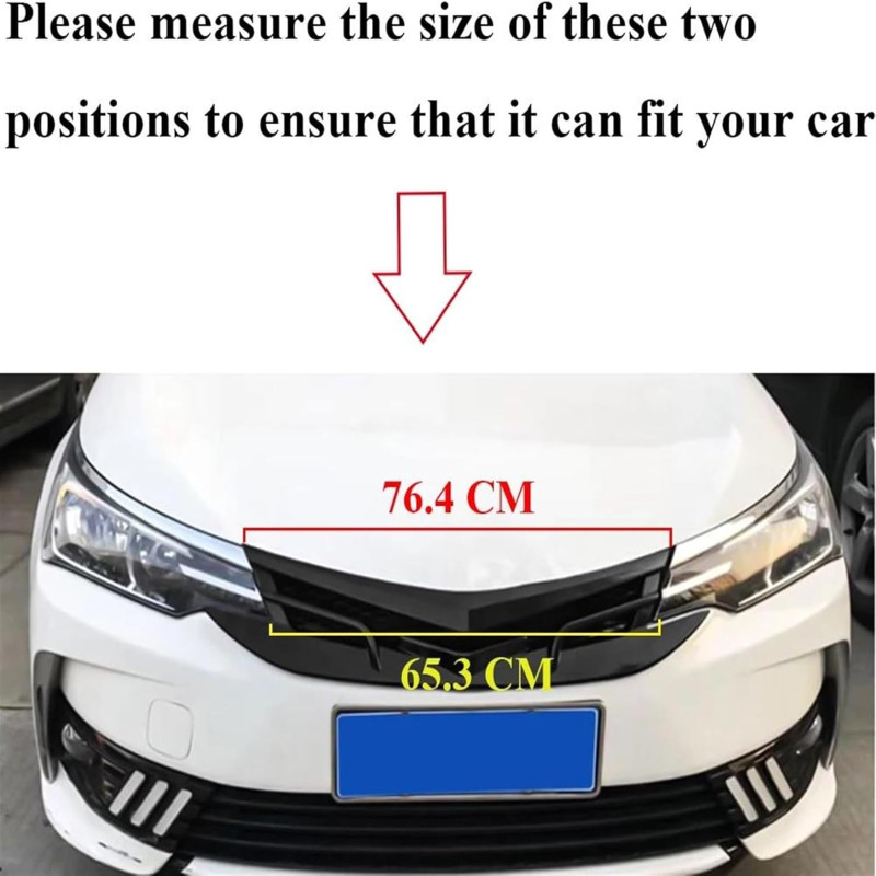 Toyota Corolla GT Matte Grille 2017-2021