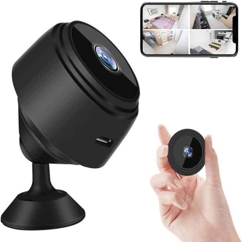New A9 1080p HD 2mp Magnetic Wifi Mini Camera