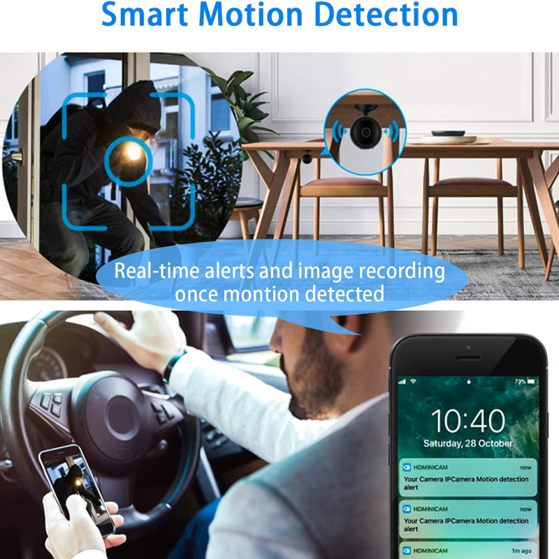 New A9 1080p HD 2mp Magnetic Wifi Mini Camera