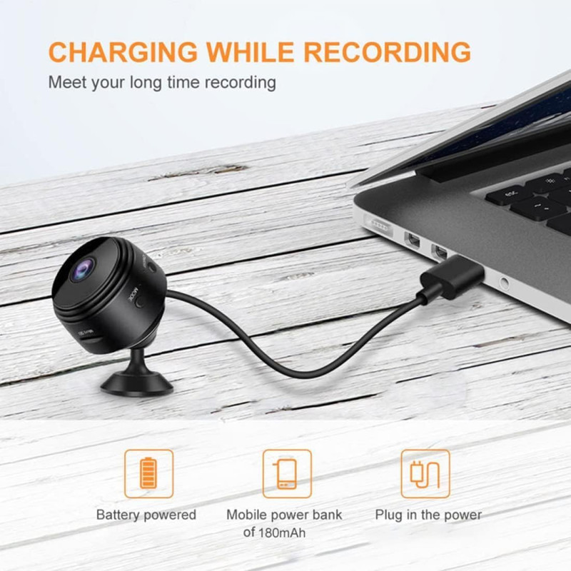 New A9 1080p HD 2mp Magnetic Wifi Mini Camera