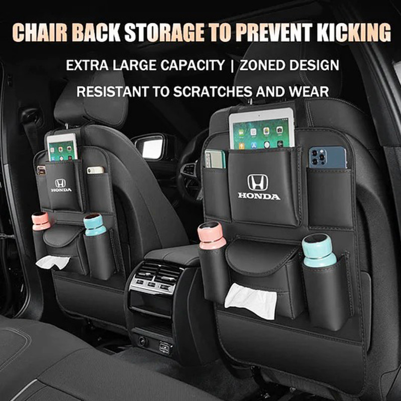 Multi Function Car Back Seat Organizer For Toyota Honda Suzuki Kia Hyundai & More